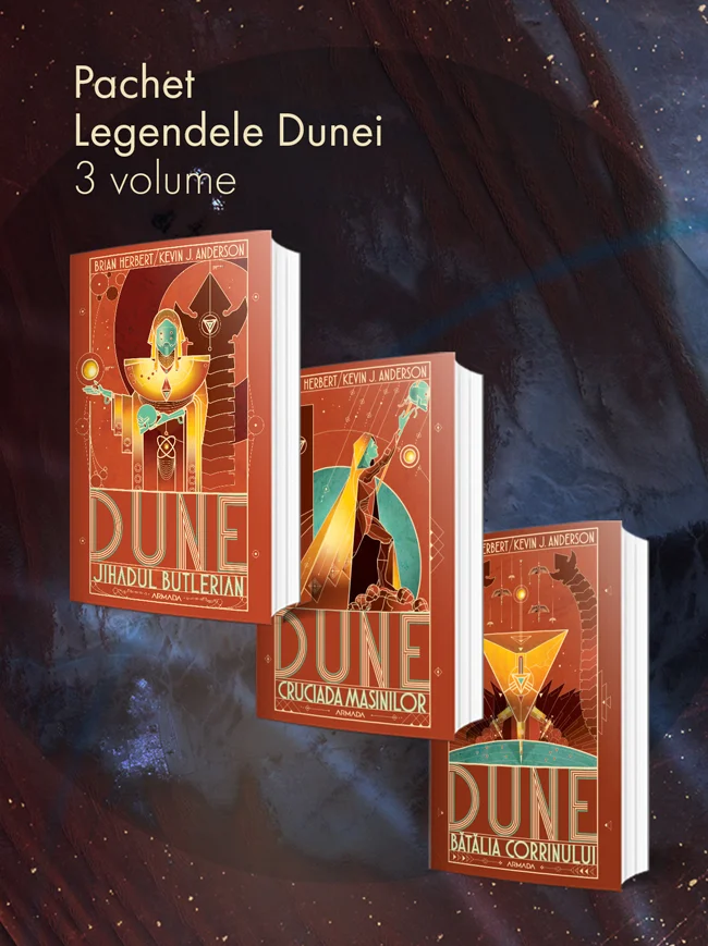 Pachet Legendele Dunei 3 vol