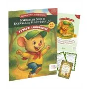 Pachet Logopedic corectare pronuntie sunet S (Soricelul Susi) Poveste, caiet de exercitii si diploma