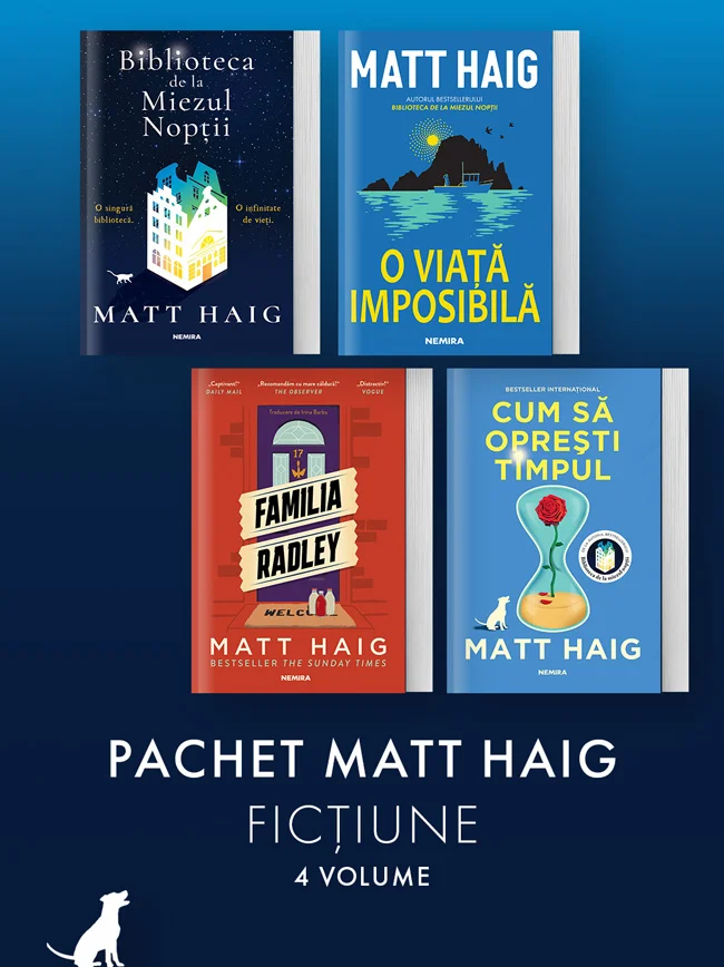 Pachet Matt Haig Ficțiune 4 vol.