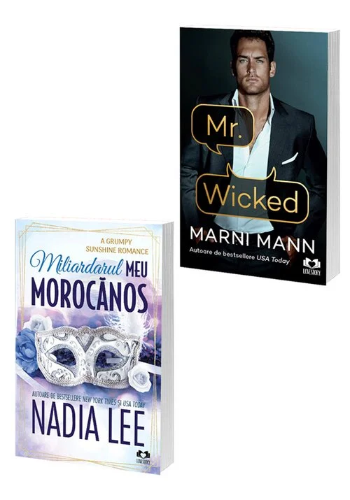 Pachet Miliardarul meu morocanos + Mr. Wicked. Set 2 carti
