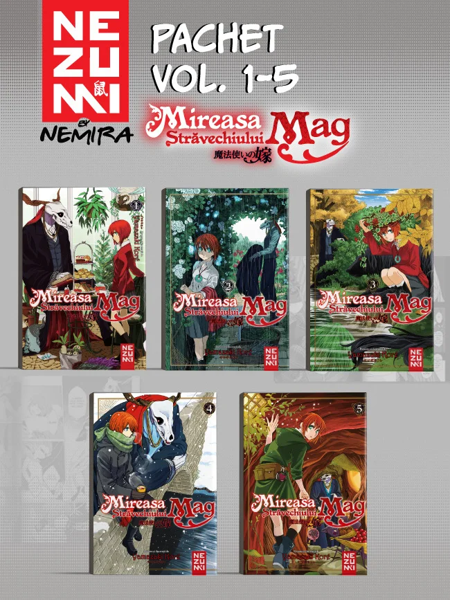 Pachet Mireasa Străvechiului Mag 5 vol