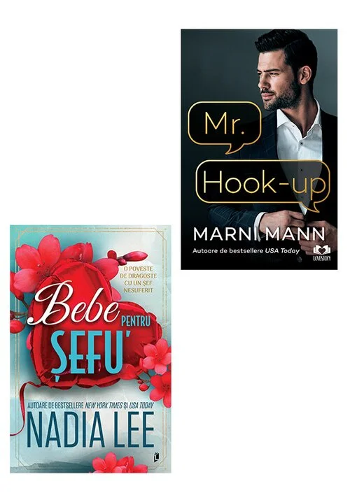Pachet Mr Hook-up + Bebe pentru sefu. Set 2 carti