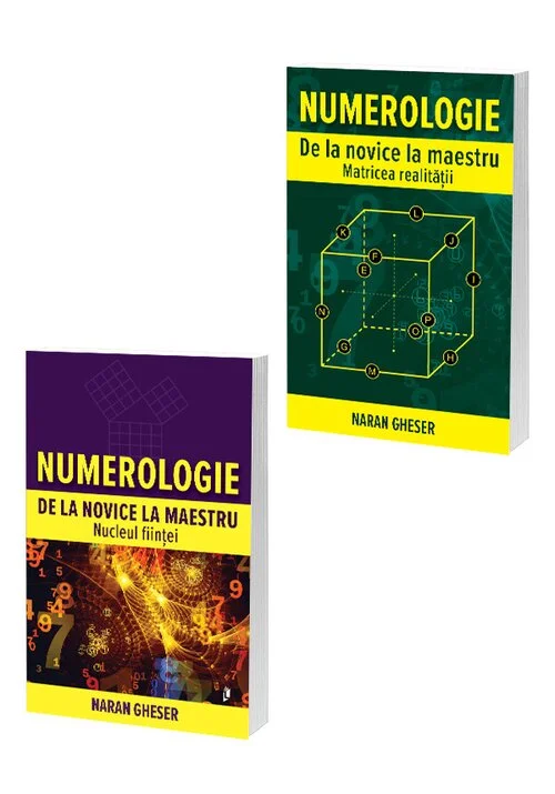 Pachet Numerologie de la novice la maestru. Set 2 carti