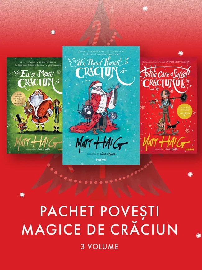 Pachet povești magice de Crăciun 3 vol.