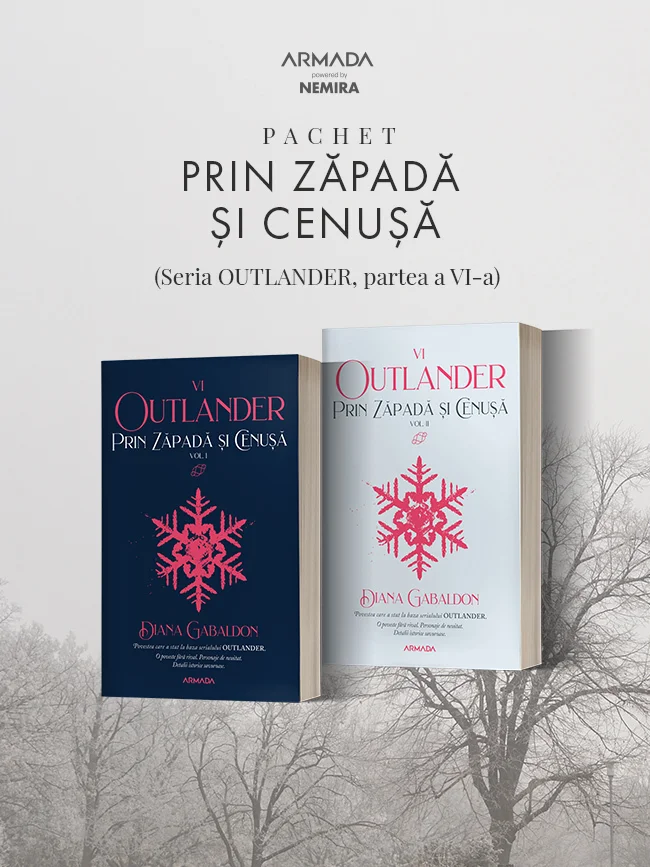 Pachet Prin zăpadă și cenușă 2 vol. (Seria OUTLANDER, partea a VI-a)