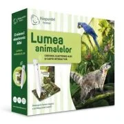 Pachet Raspundel Istetel, creion si carte Lumea animalelor