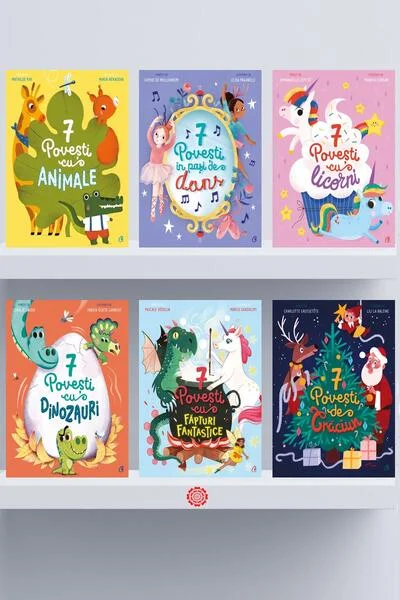 Pachet Seria 7 Povești - Mihaela Buruiană - Curtea Veche