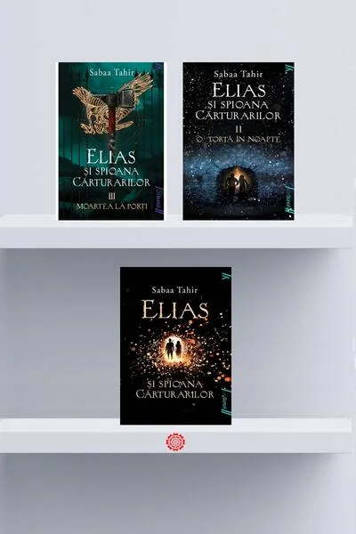 Pachet Seria Elias şi spioana cărturarilor - Paperback brosat - Sabaa Tahir - Young Art
