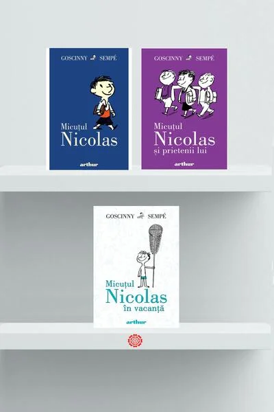 Pachet Seria Micuțul Nicolas (Incomplet) - Hardcover - René Goscinny - Arthur