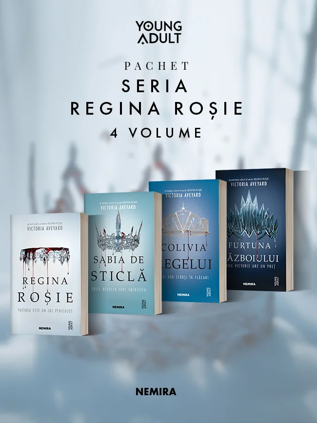 Pachet Seria REGINA ROȘIE 4 vol.