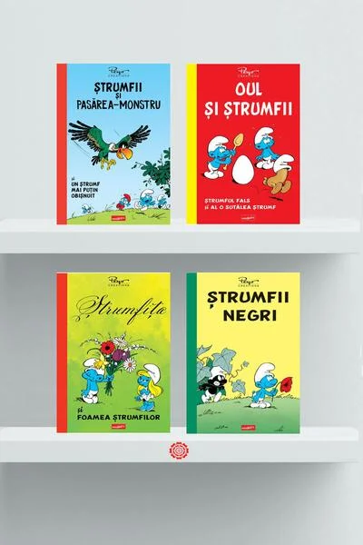 Pachet Seria Ștrumfii (Incomplet) - Hardcover - Mihaela Dobrescu - Grafic Art