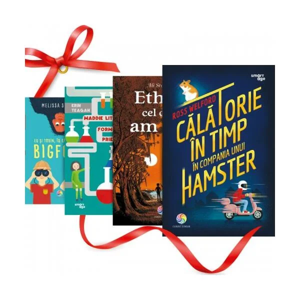 Pachet Smart Age - Paperback brosat - Ali Standish, Ross Welford, Erin Teagan, Melissa Savage - Corint Junior