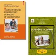 Pachet: Terapii si interventii psihopedagogice la persoane cu cerinte speciale si Sa invatam… cu placere. Fise de exercitii logopedice - Alois Ghergut