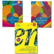 Pachet Teste pentru succes. Evaluarea Nationala Limba si Literatura Romana si Clubul Matematicienilor. Culegeri de Matematica clasa a 8-a, semestrele