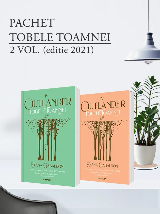 Pachet Tobele toamnei 2 vol. (Seria OUTLANDER, partea a IV-a, ed. 2021)