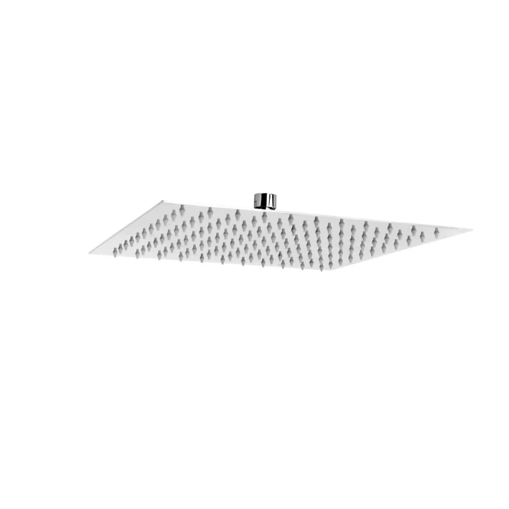 Palarie dus patrata FDesign Inula, 300 mm, crom lucios