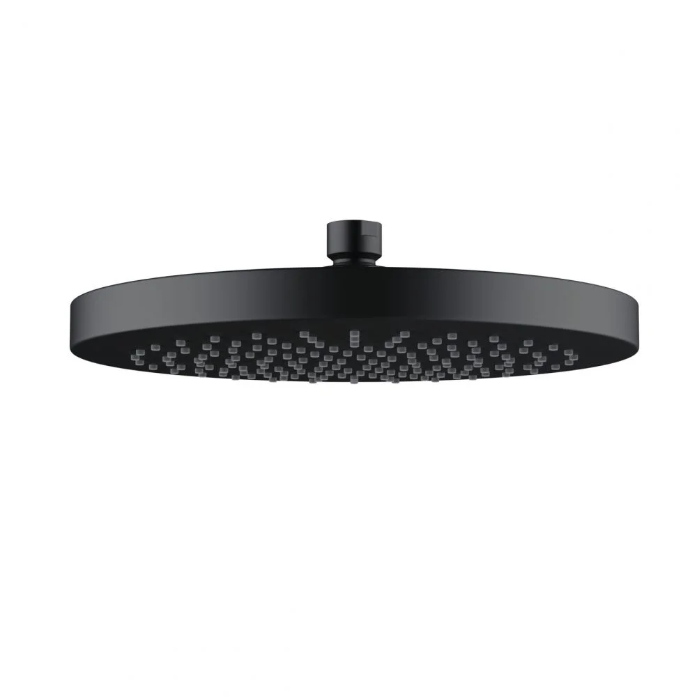 Palarie dus rotunda Kludi A-QA 245 mm negru mat