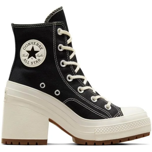 Pantofi sport femei Converse Chuck 70 De Luxe Heel A05347C, 36, Negru