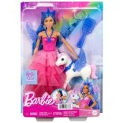 Papusa Barbie cu unicorn, Barbie