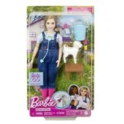 Papusa medic veterinar you can be, Barbie