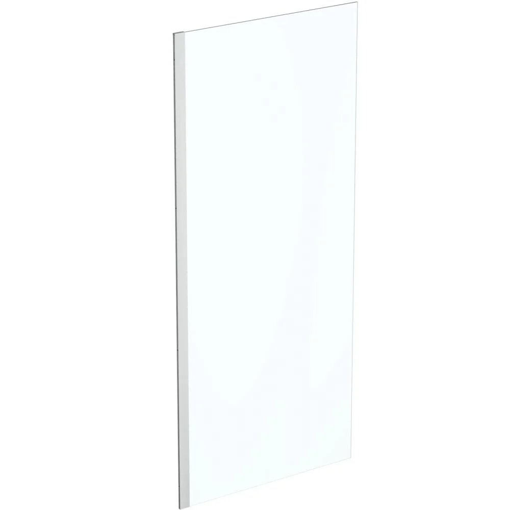 Paravan dus walk-in 90x195 cm Ideal Standard Connect, sticla securizata, profil crom lucios