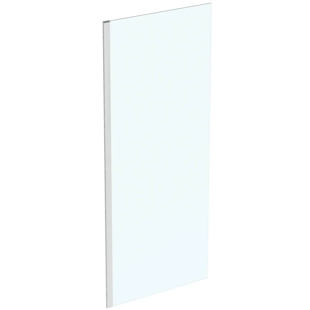Paravan dus walk-in 90x200 cm Ideal Standard i.Life, sticla securizata, profil argintiu