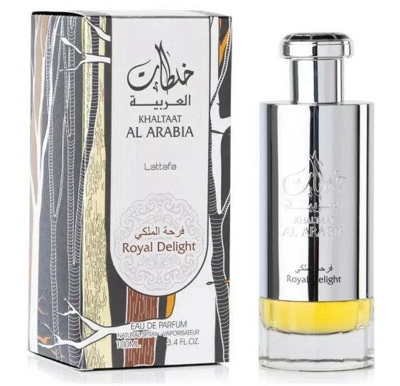 Parfum arabesc Lattafa Khaltaat Al Arabia Silver, apa de parfum 100ml, barbati