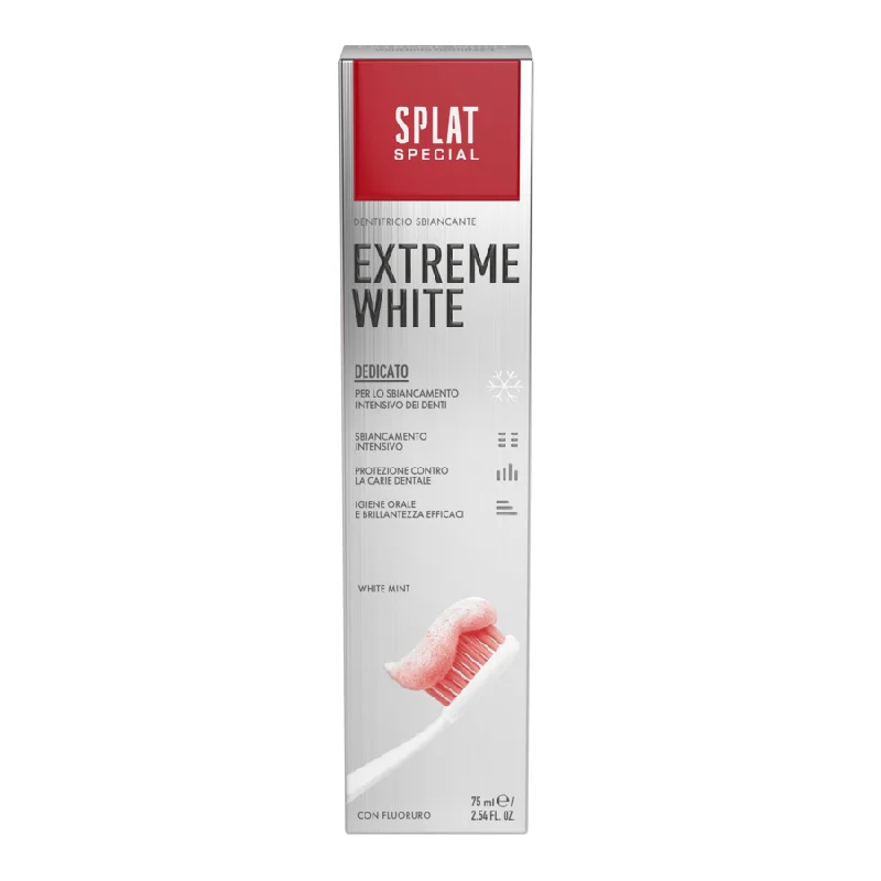 Pasta de dinti special Extrem White, 75 ml, Splat
