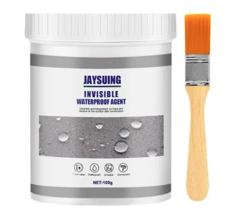 Pasta etansare suprafete Impermeabila transparenta + pensula 100g