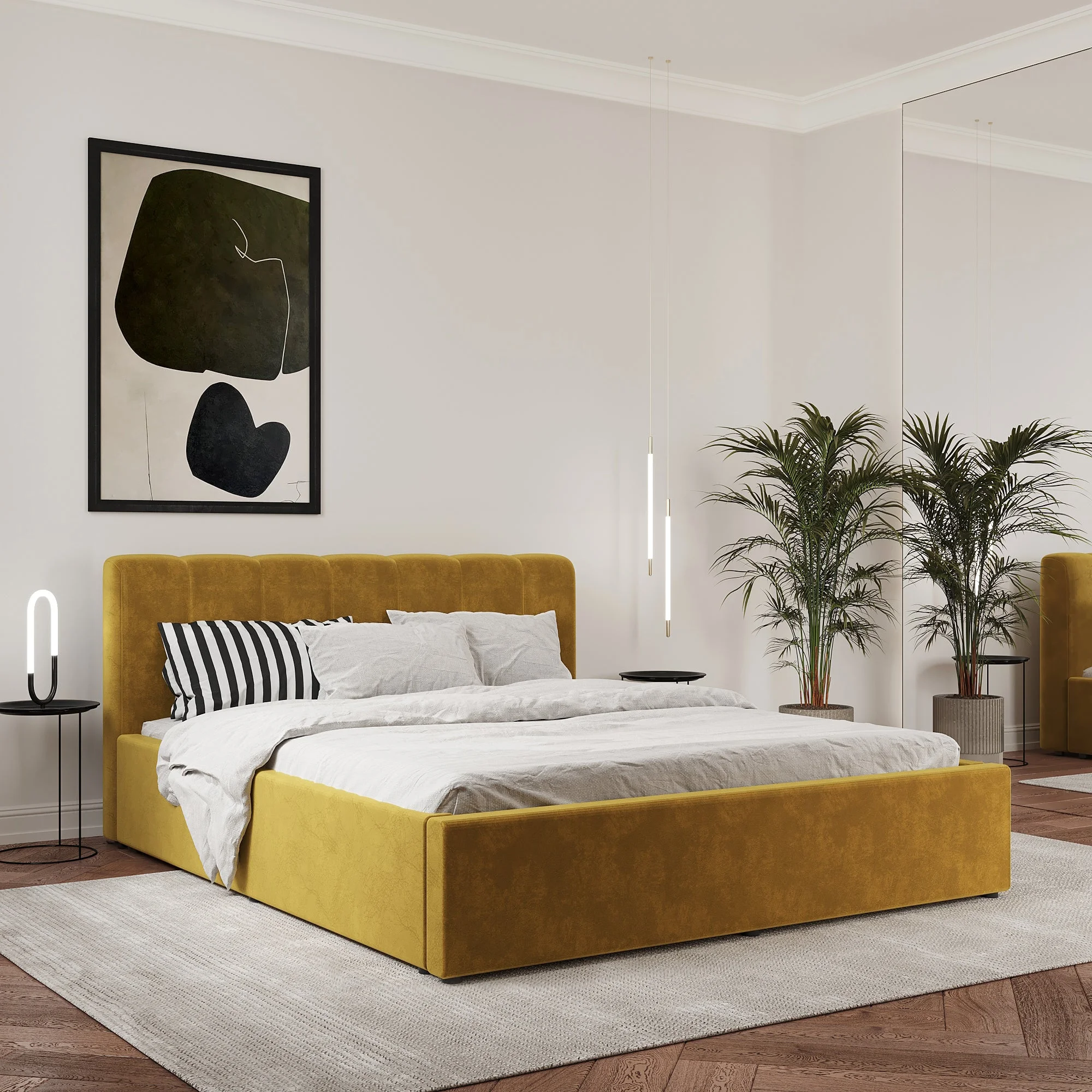 Pat Tapitat Almo, 200 x 140 cm, Ocru