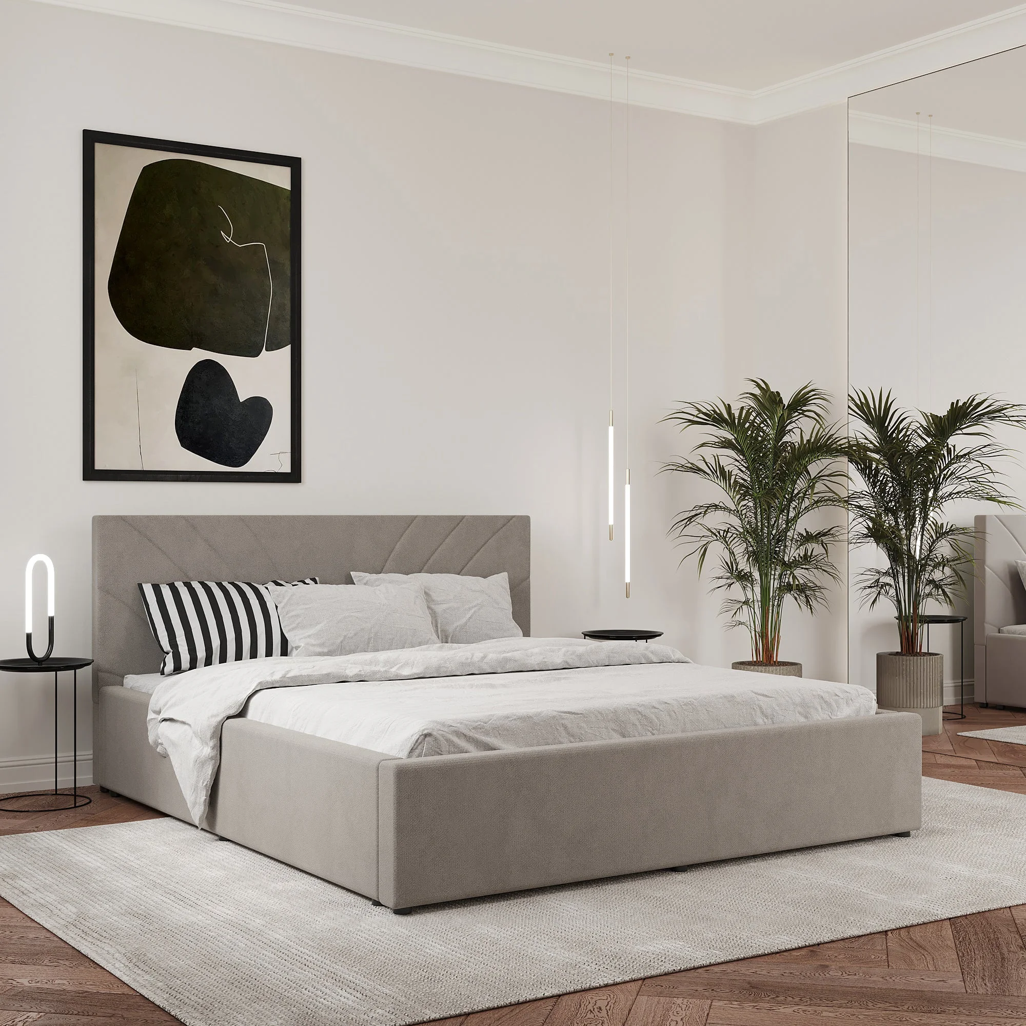 Pat Tapitat Fargo, 200 x 140 cm, Gri