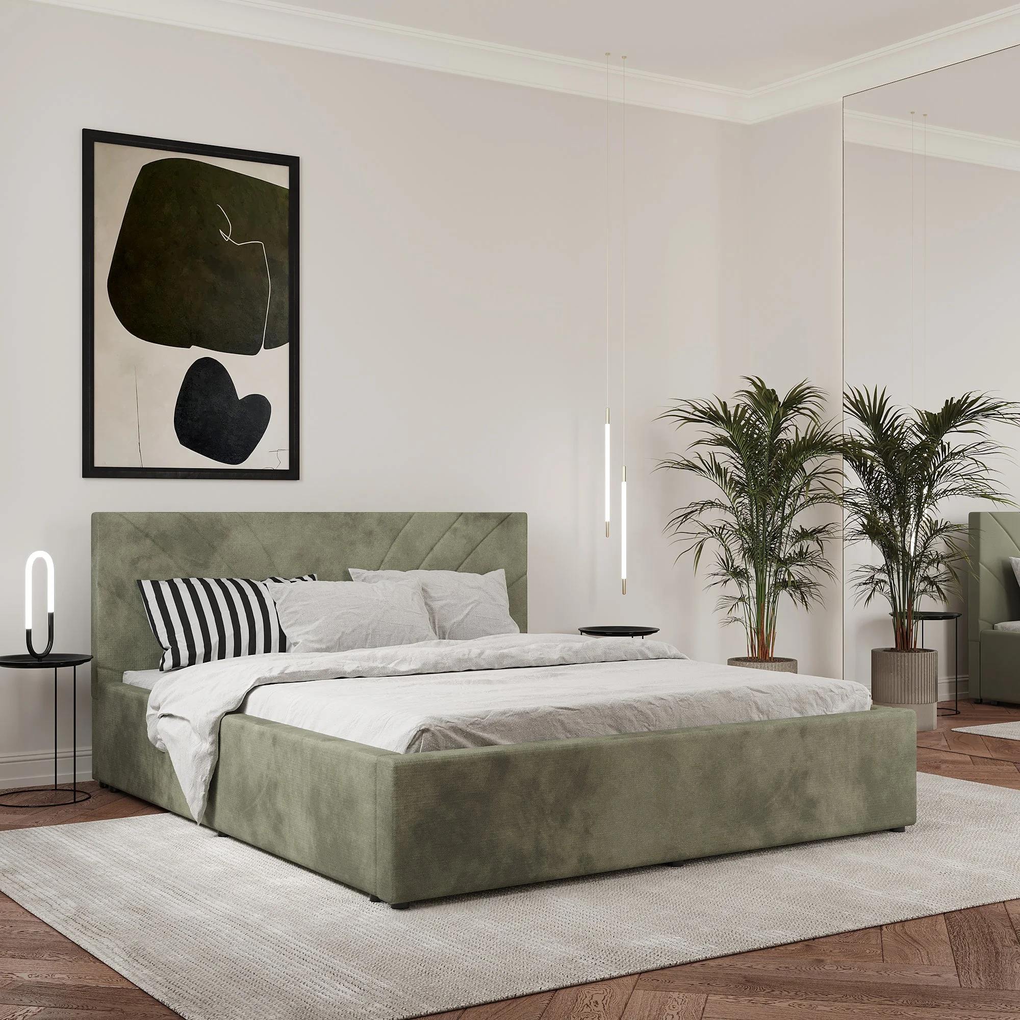 Pat Tapitat Fargo, 200 x 140 cm, Kaki