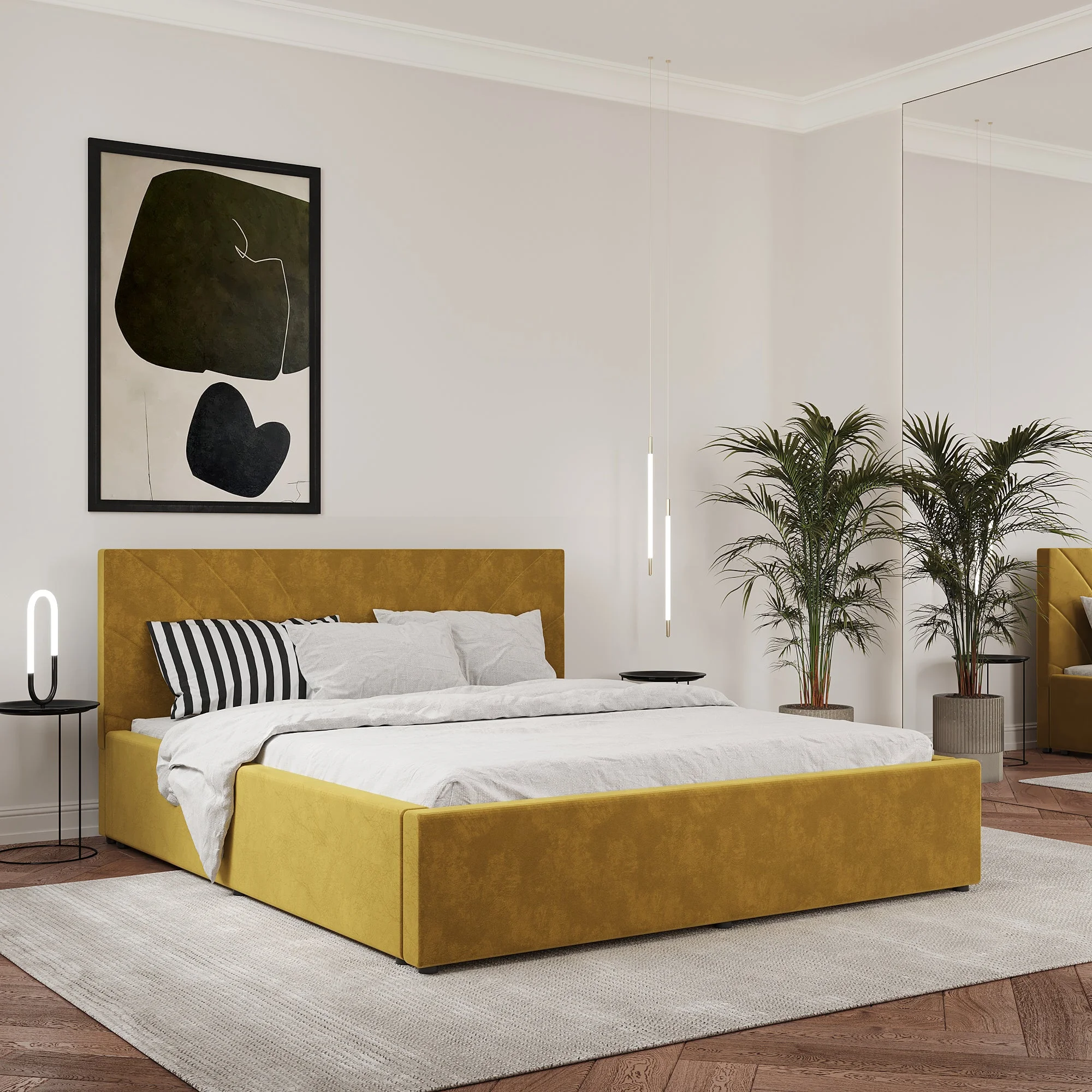 Pat Tapitat Fargo, 200 x 140 cm, Ocru