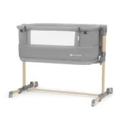 Patut bebe, Neste Grow, gri deschis lemn, Kinderkraft