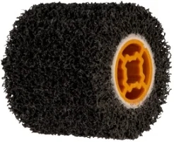 Perie abraziva 100x100 mm, granulatie 40, prindere 20 mm, carbură de siliciu, Evotools 2050 (cod 683266 / 681626)