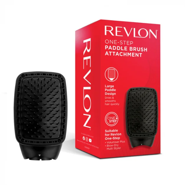 Perie dreptunghiulara plata One-Step Paddle Brush Attachment RVDR5327, Revlon