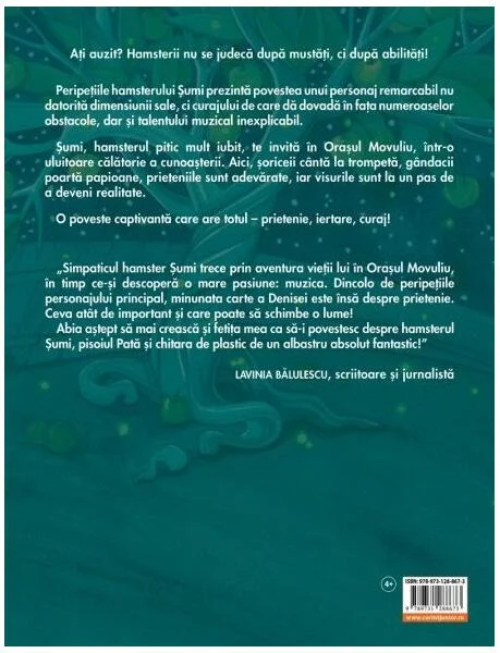 Peripețiile hamsterului Șumi - Hardcover - Deni Roșca - Corint Junior