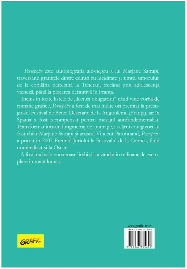 Persepolis - Volumul 1 | Marjane Satrapi