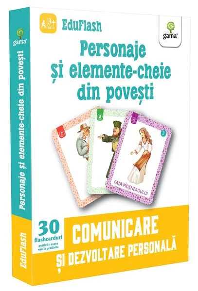 Personaje și elemente-cheie din povești. EduFlash - Paperback brosat - *** - Gama
