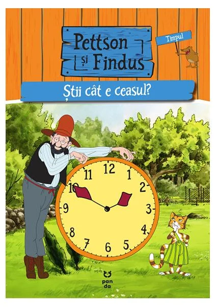 Pettson și Findus. Știi cât e ceasul? - Paperback brosat - Edel Verlagsgruppe - Pandora M