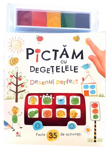 Pictăm cu degețelele. Desenul perfect