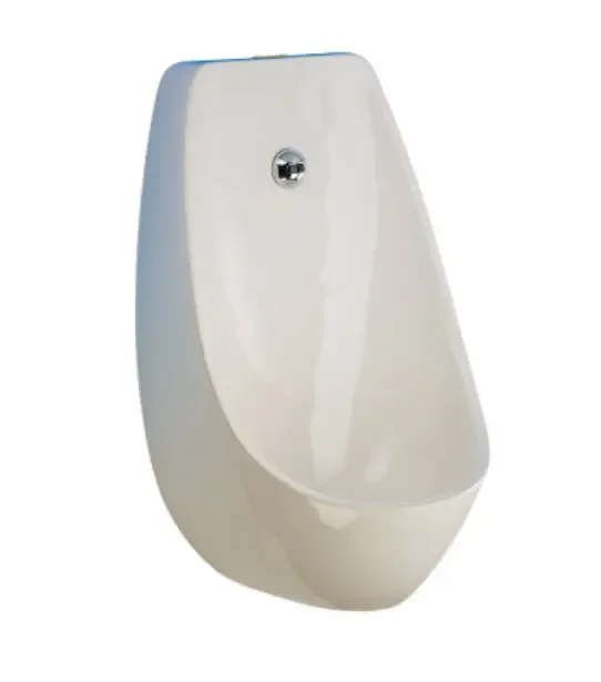 Pisoar Domino cu sistem de spalare electronic cu infrarosu ALS, alb, Sanela