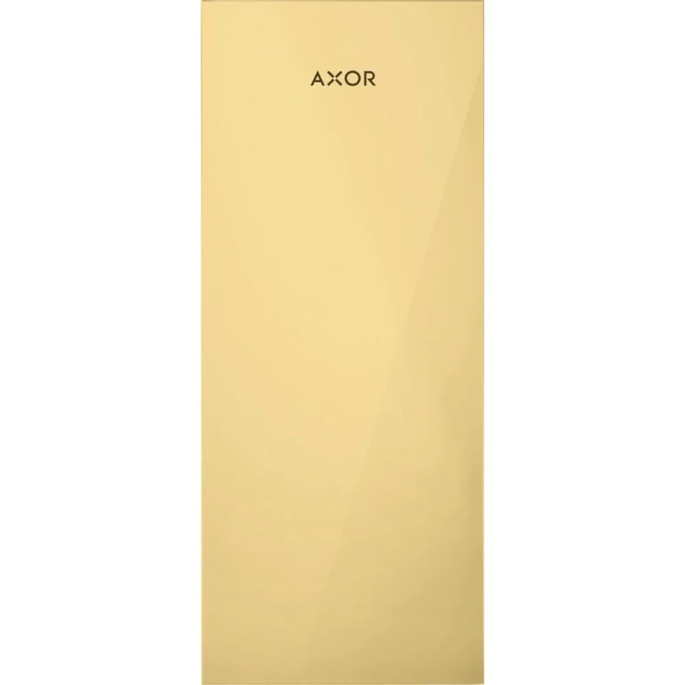 Placa superioara decorativa auriu lucios pentru baterie lavoar baie Hansgrohe Axor MyEdition 245