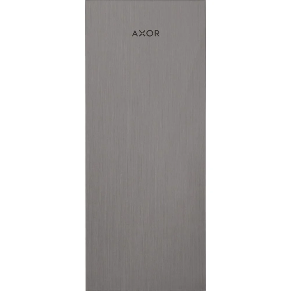Placa superioara decorativa crom negru periat pentru baterie lavoar baie Hansgrohe Axor MyEdition 245