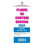 Planul de conturi general 2024. Conform OMF 2649 / 2023