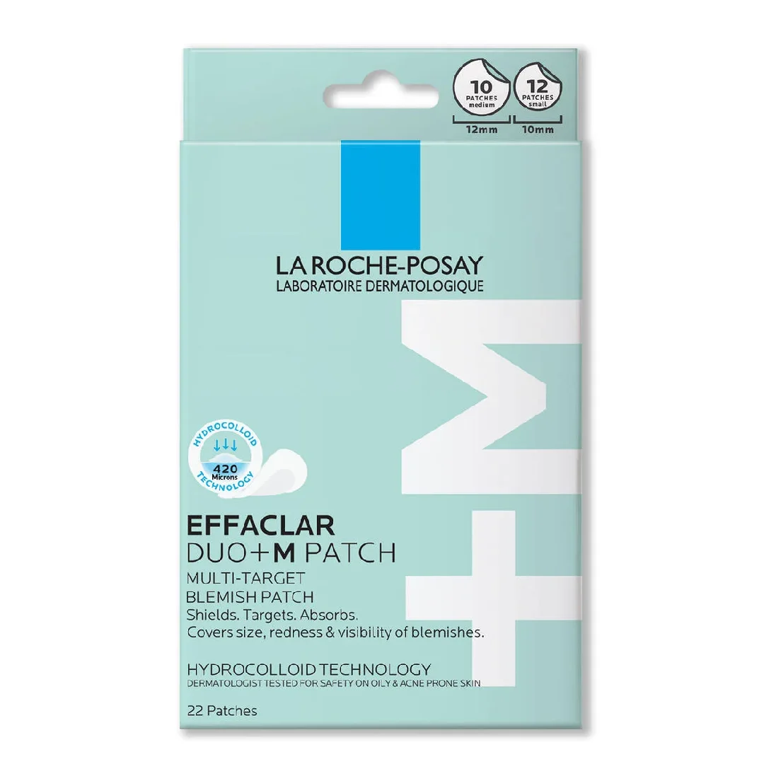 Plasturi anti-eruptii cutanate, Effaclar Duo+ M Patch, 22 bucati, La Roche Posay