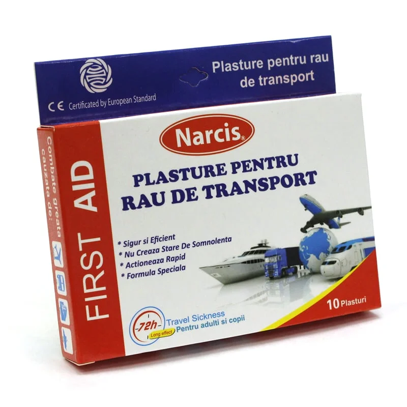 Plasturi pentru rau de transport, Narcis