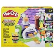 Play Doh povestiri cu testoase ninja adolescente mutante Set plastelina pizza taie si arunca