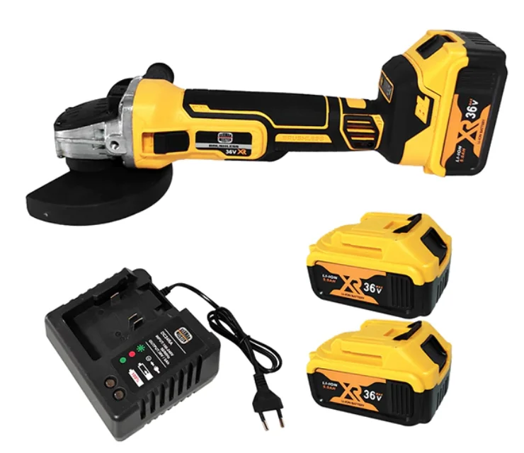 Polizor unghiular (Flex) cu 2 acumulatori 36 V 5 Ah 8500 Rpm 125 mm