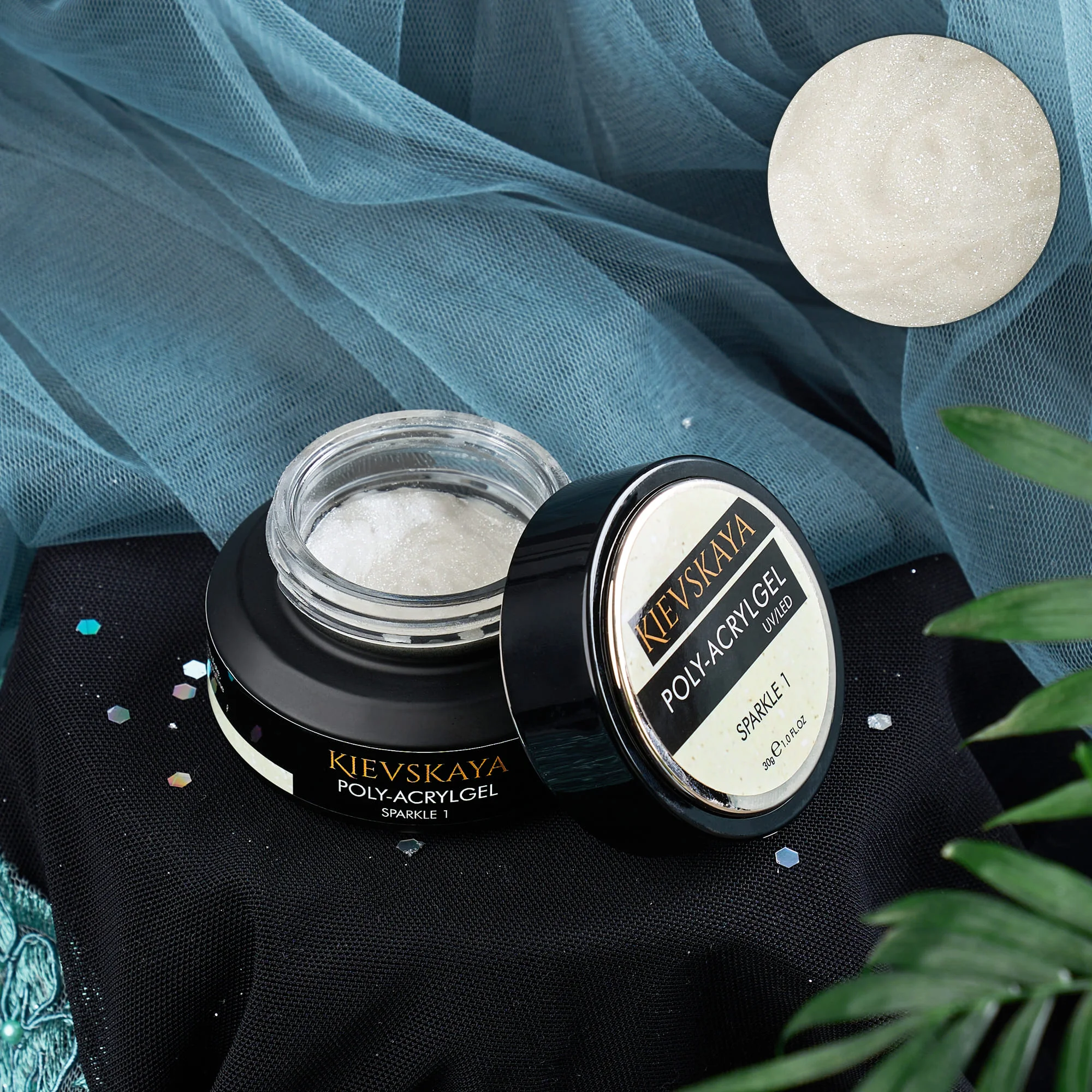 Poly-Acrylgel Sparkle Kievskaya 30gr-SPARKLE01 - SPARKLE01 - Everin.ro